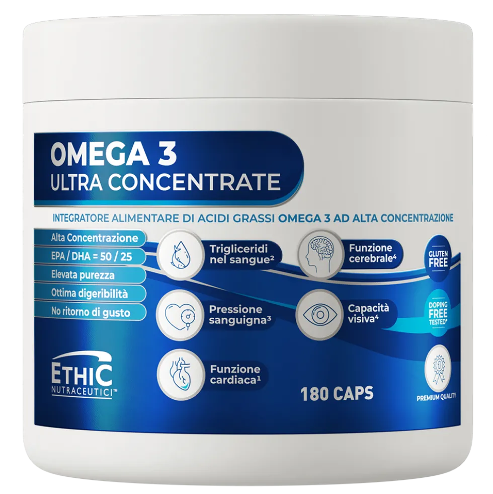 Ethic Nutraceutici™ Omega 3 Ultra Concentrate 180 kapsułek