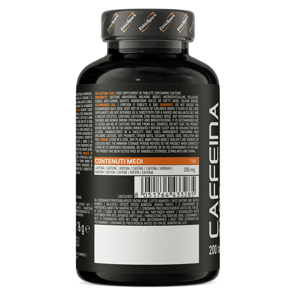 EthicSport Caffeina 200 tabletek
