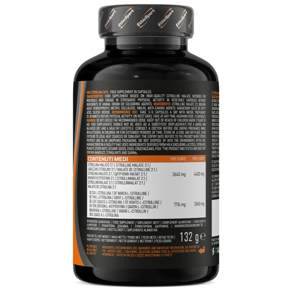 EthicSport Citrullina 120 kapsułek