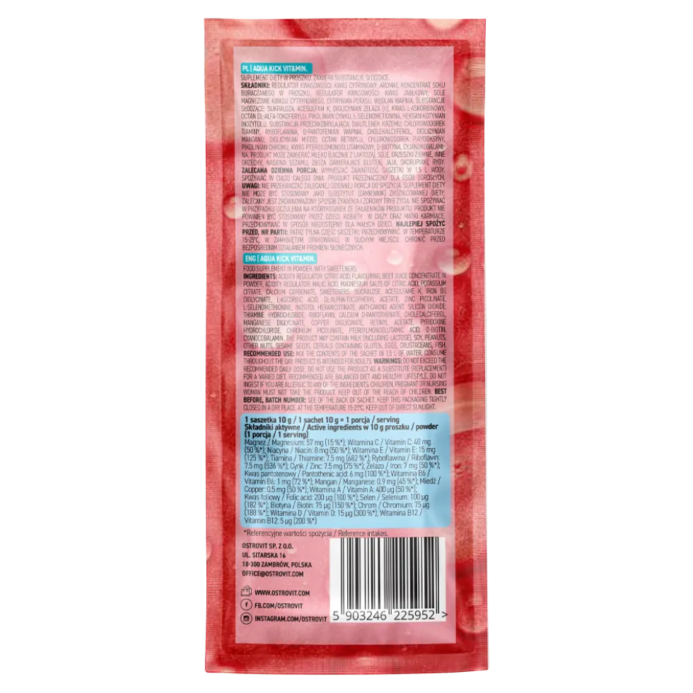 OstroVit Aqua Kick VIT&MIN 10 g
