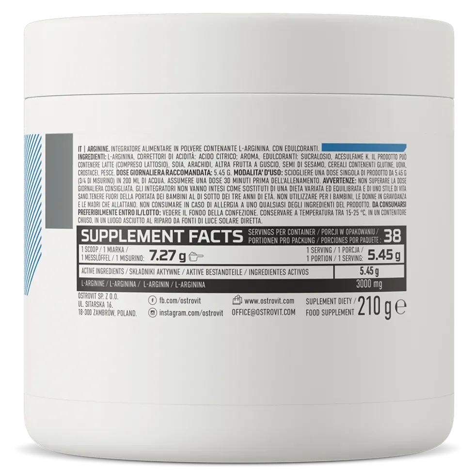 OstroVit Arginina 210 g