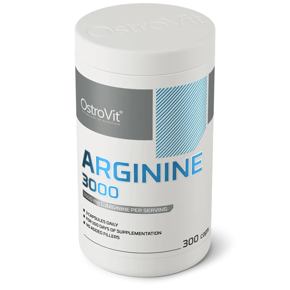 OstroVit Arginina 3000 mg 300 kapsułek