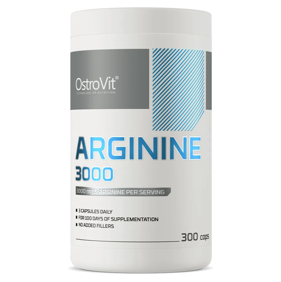 OstroVit Arginina 3000 mg 300 kapsułek