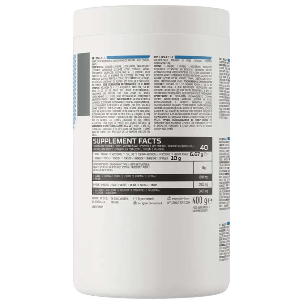 OstroVit BCAA 2-1-1 400 g