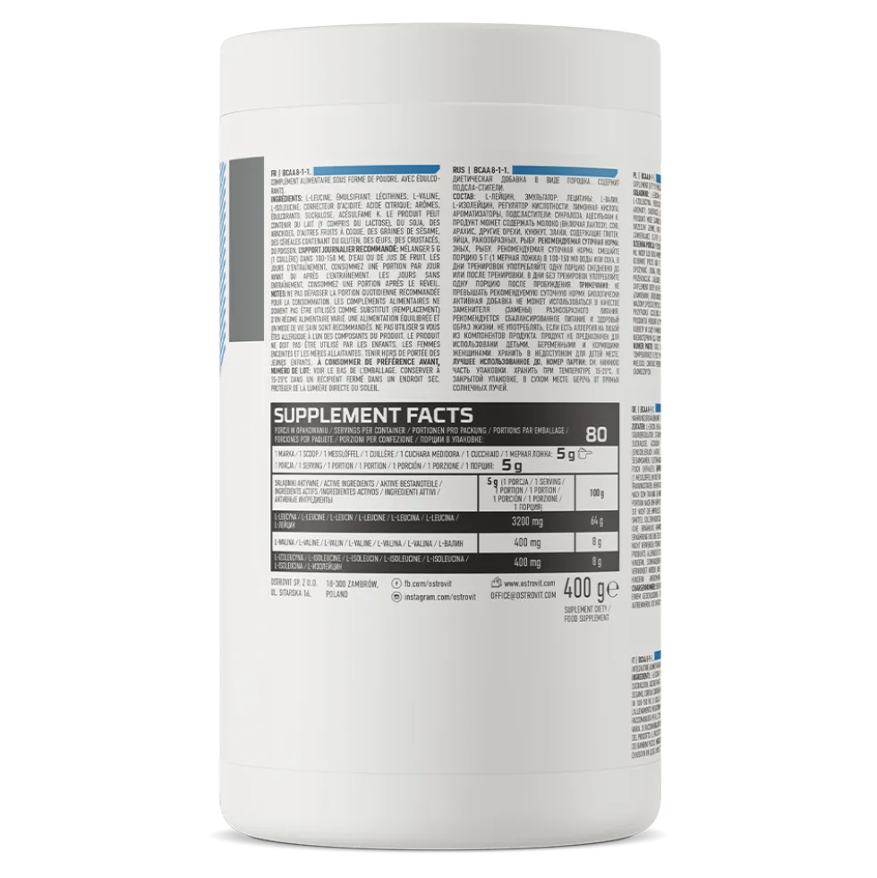 OstroVit BCAA 8-1-1 400 g