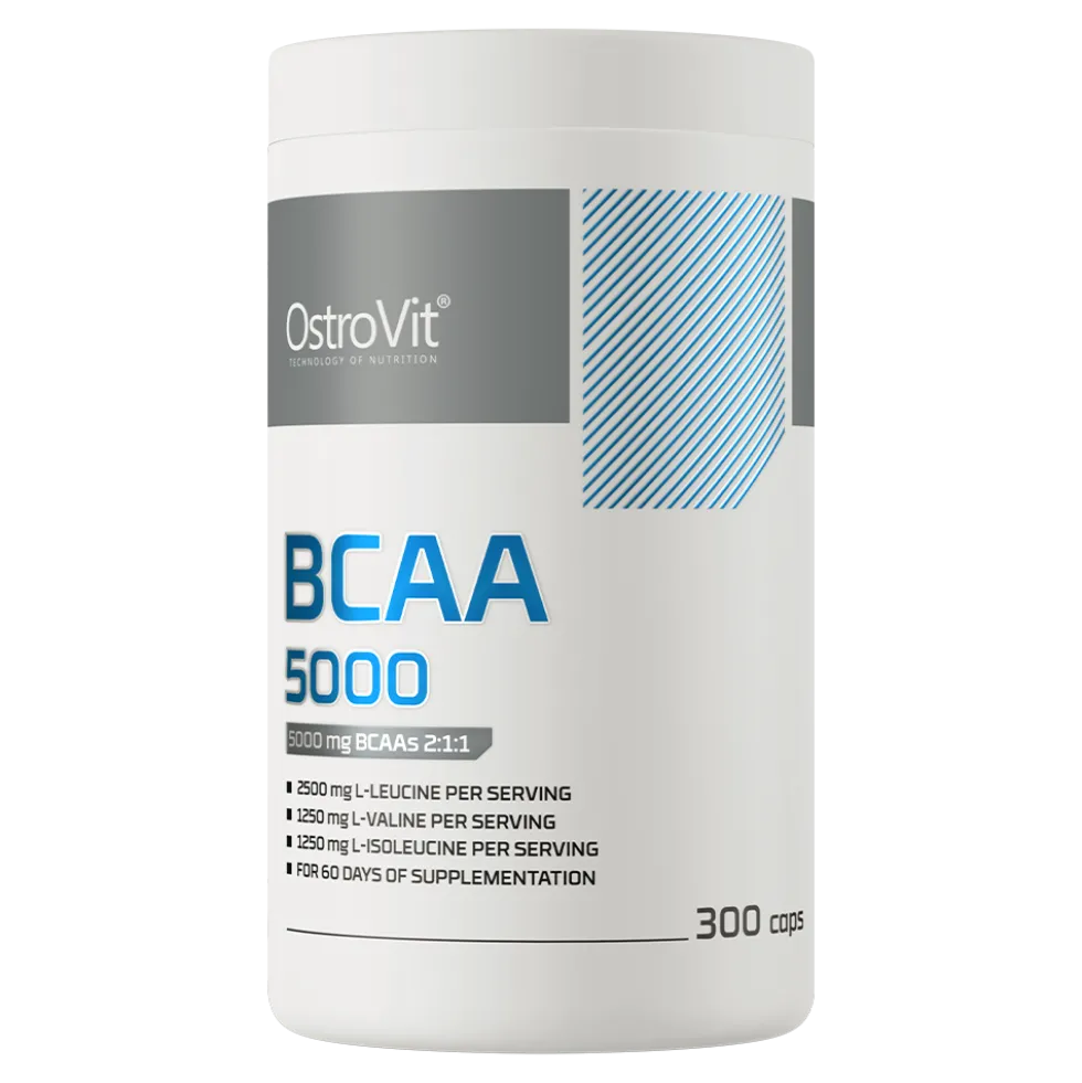 OstroVit BCAA 5000 mg 300 kapsułek