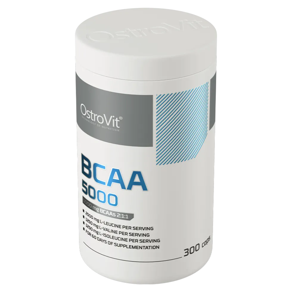 OstroVit BCAA 5000 mg 300 kapsułek