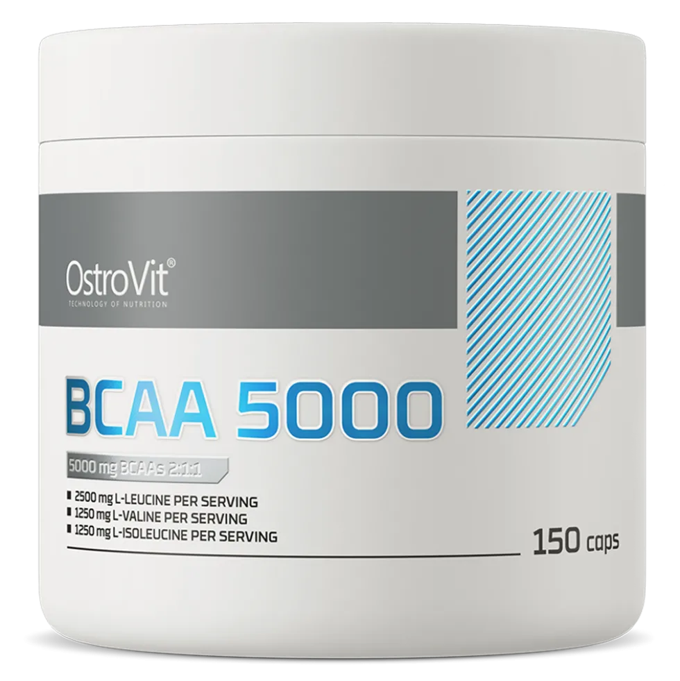 OstroVit BCAA 5000 mg 150 kapsułek