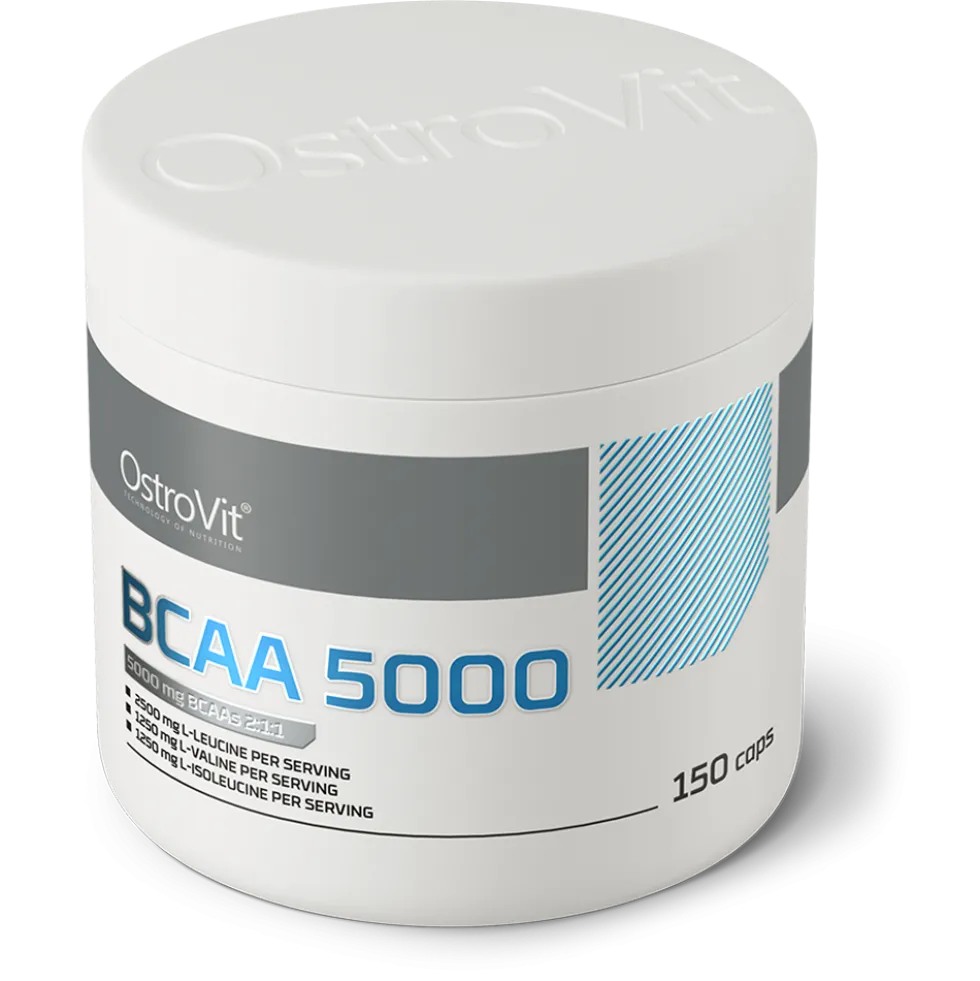 OstroVit BCAA 5000 mg 150 kapsułek