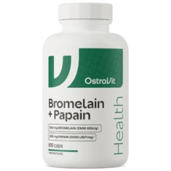 OstroVit Bromelaina + Papaina VEGE 100 kapsułek