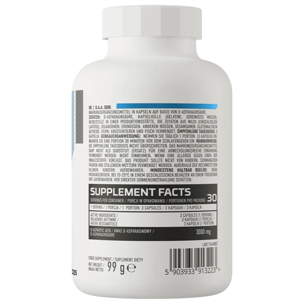 OstroVit D.A.A. 3000 mg 90 kapsułek