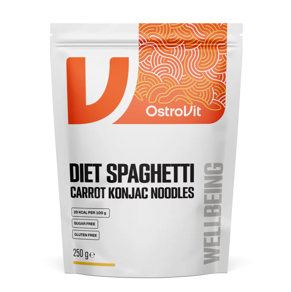 OstroVit Diet Spaghetti Carrot Konjac Noodles 5 x 250 g