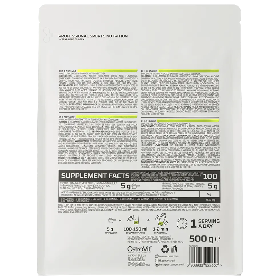 OstroVit Glutamina 500 g