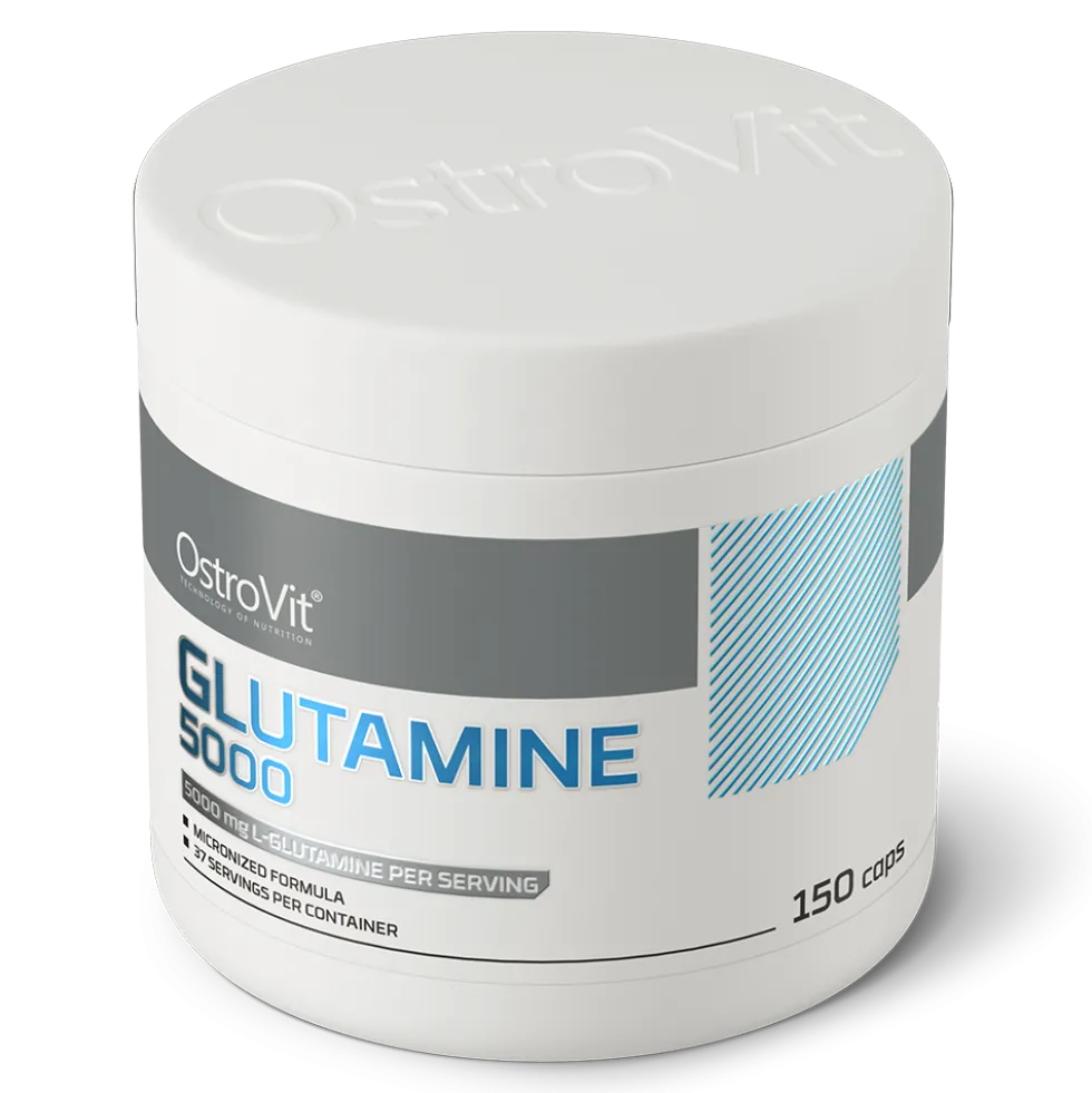 OstroVit Glutamina 5000 mg 150 kapsułek