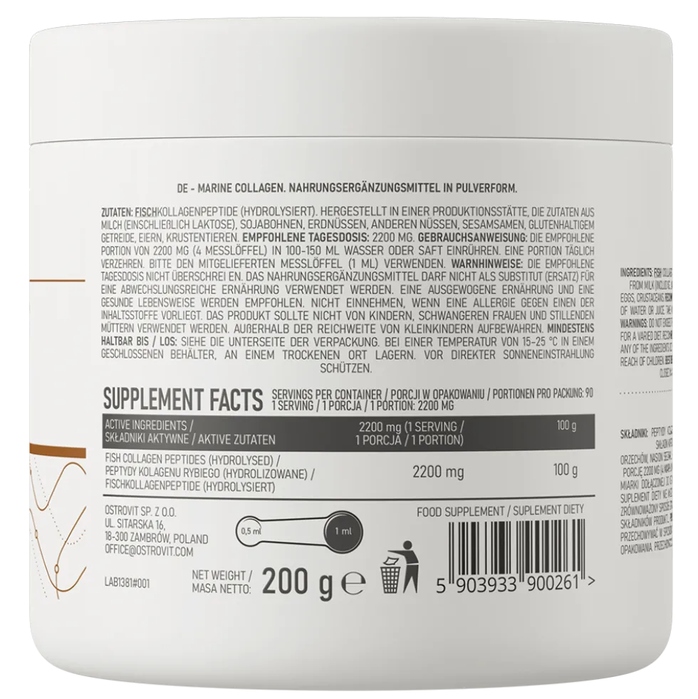 OstroVit Kolagen Morski 200 g