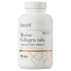 OstroVit Kolagen Morski + Kwas Hialuronowy + Witamina C 90 tabletek