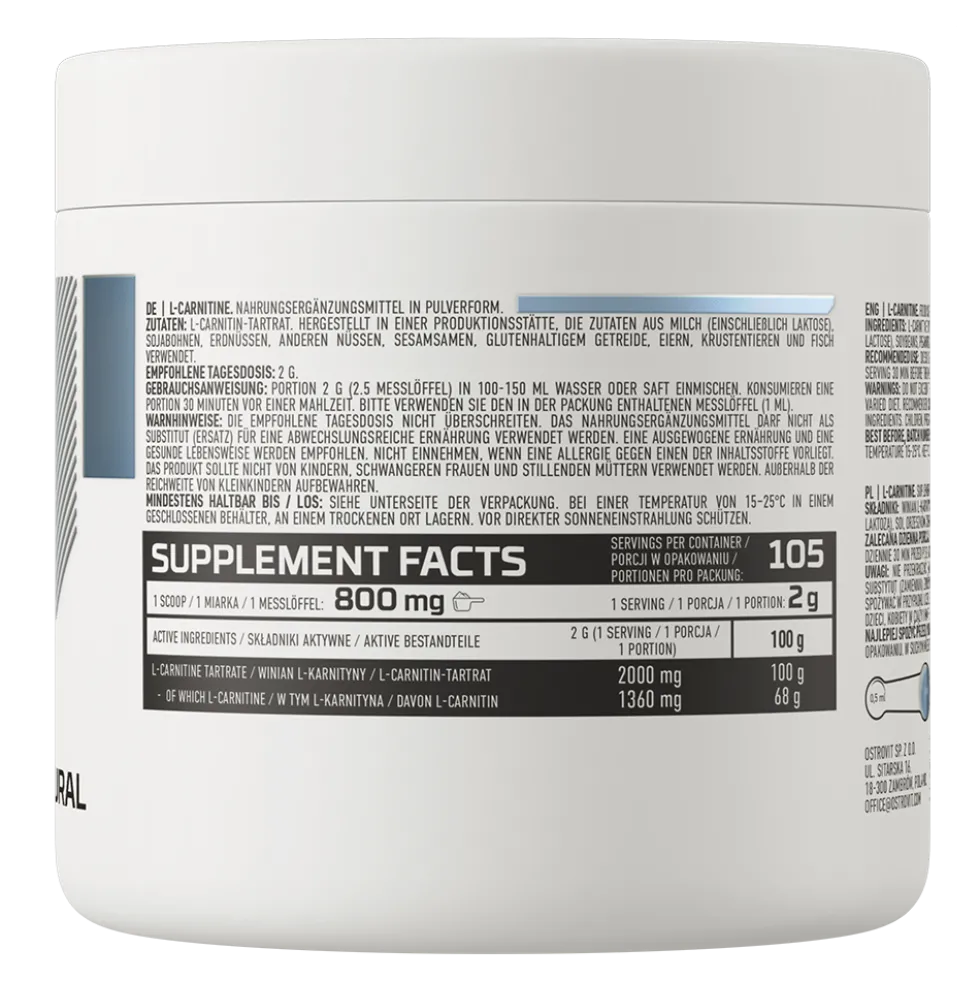 OstroVit L-Karnityna 210 g