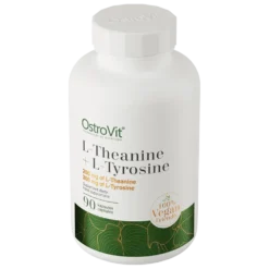 OstroVit L-Teanina + L-Tyrozyna VEGE 90 kapsułek