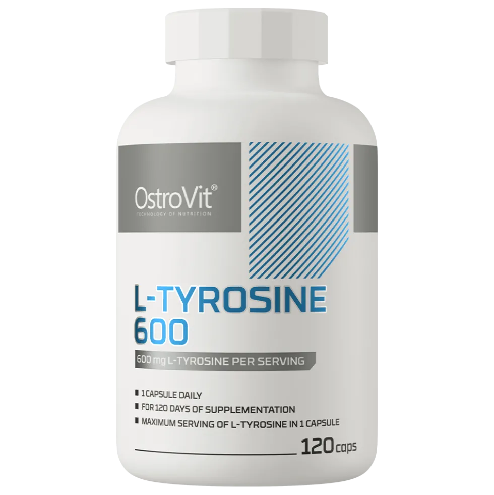 OstroVit L-Tyrozyna 600 mg 120 kapsułek