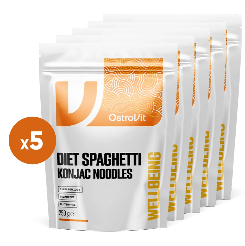 OstroVit Makaron Konjac Spaghetti 5 x 250 g
