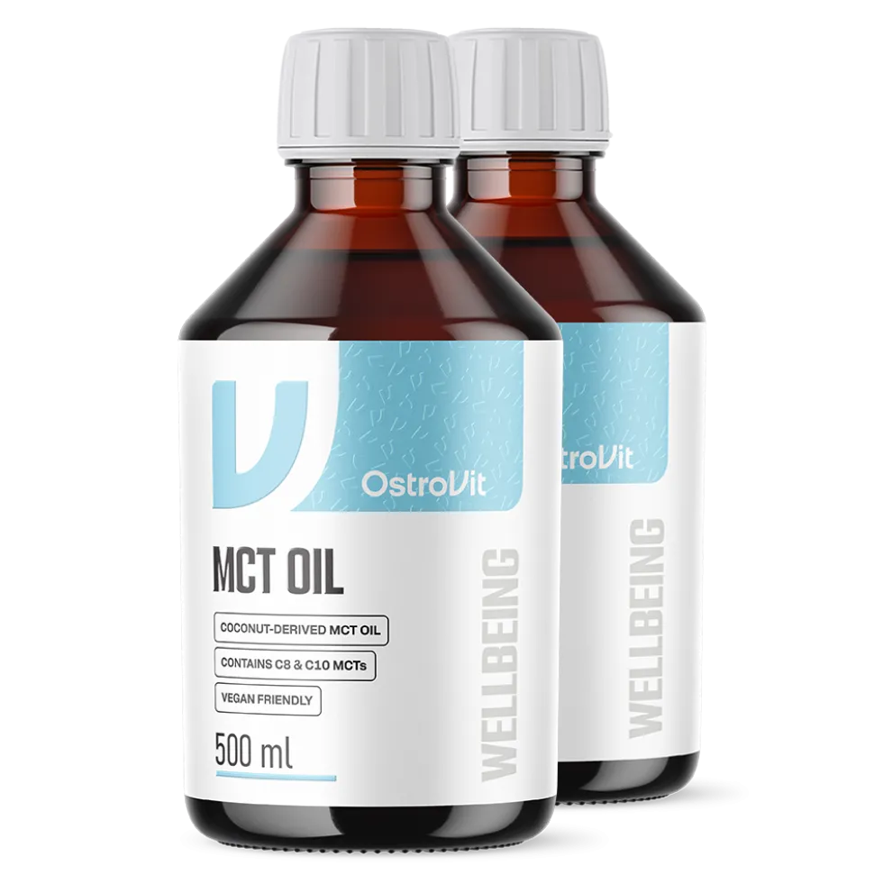 OstroVit Olej MCT z kokosa 2 x 500 ml