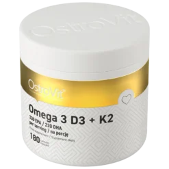 OstroVit Omega 3 D3+K2 180 kapsułek
