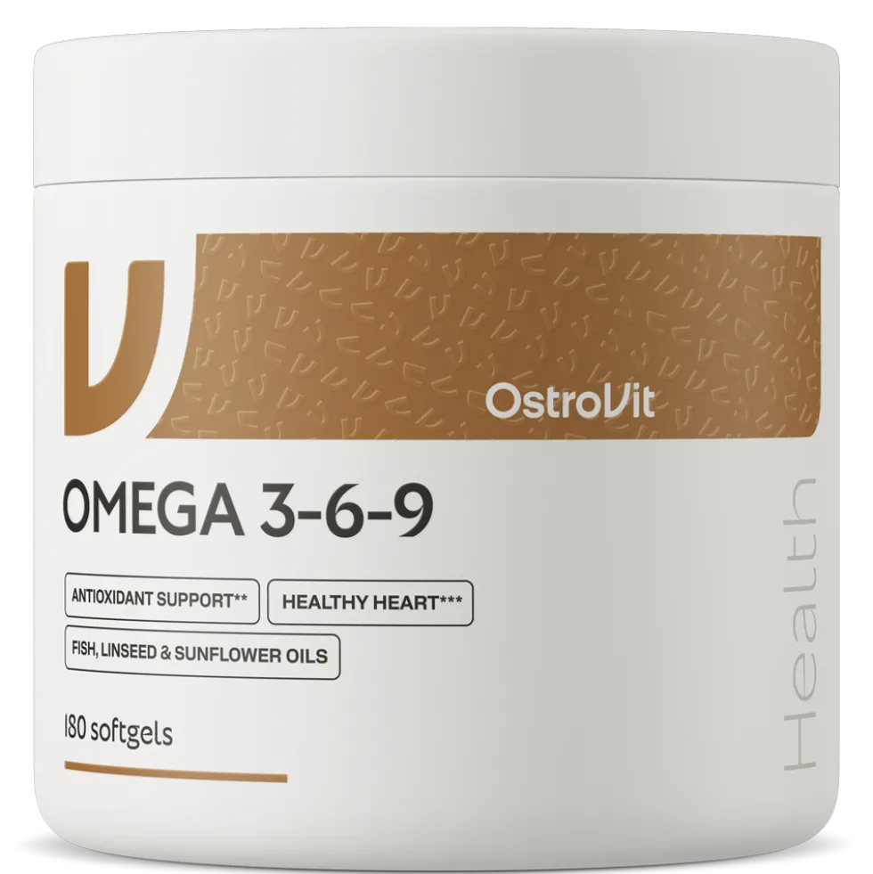 OstroVit Omega 3-6-9 180 kapsułek