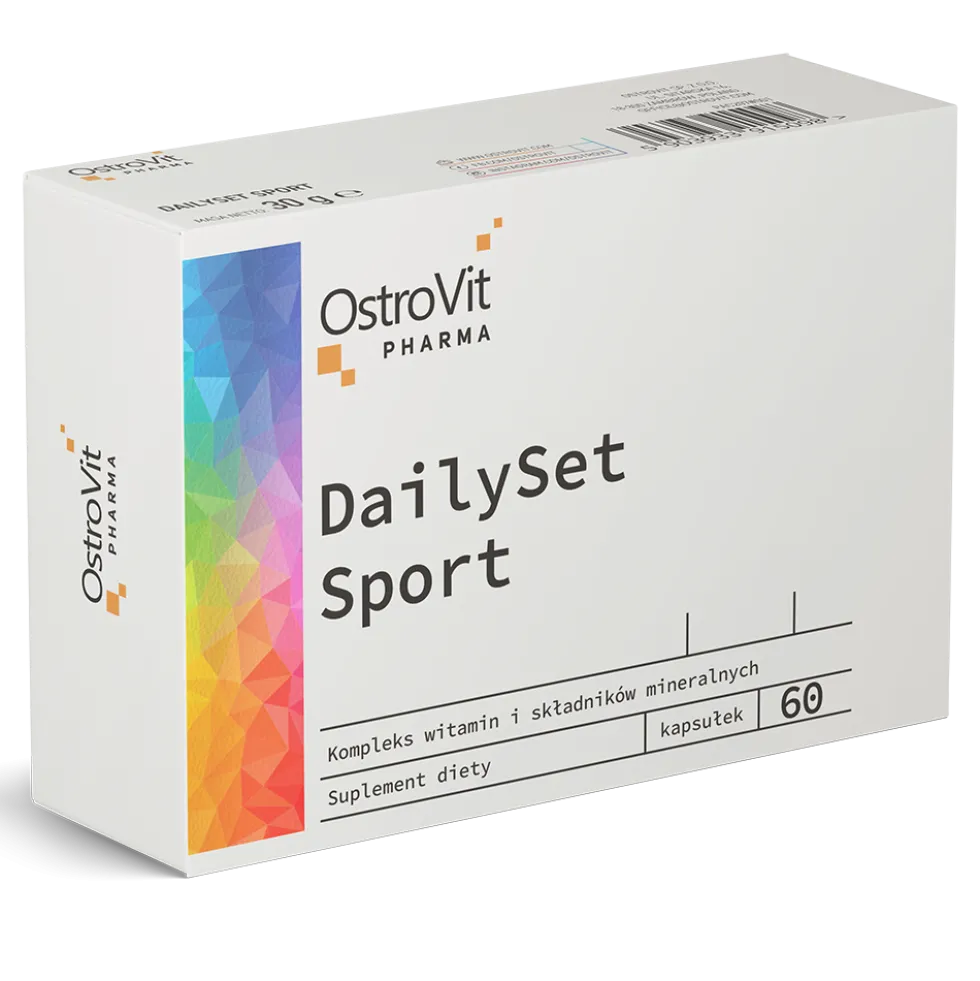 OstroVit Pharma DailySet Sport 60 kapsułek