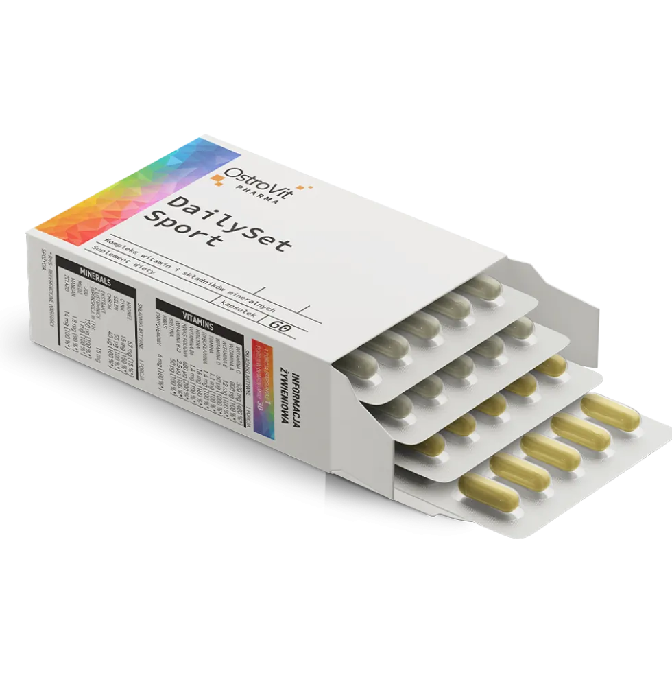 OstroVit Pharma DailySet Sport 60 kapsułek