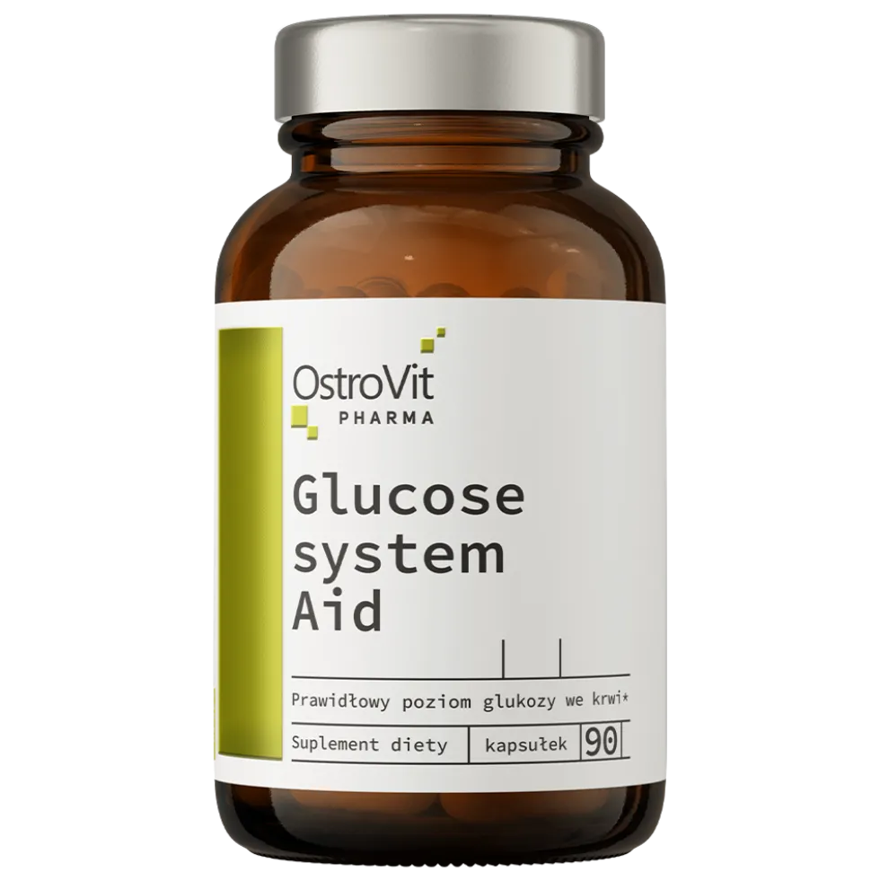 OstroVit Pharma Glucose System Aid 90 kapsułek