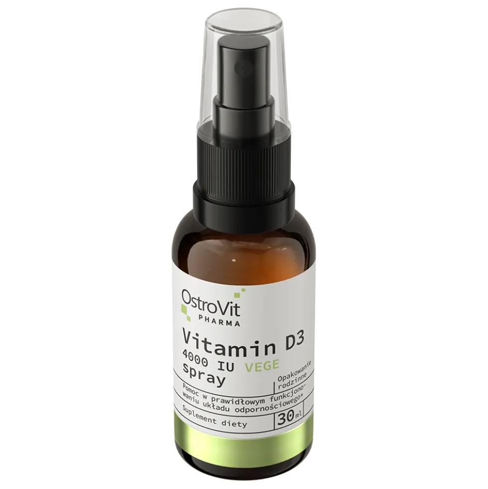 OstroVit Pharma Witamina D3 4000 IU VEGE w sprayu 30 ml