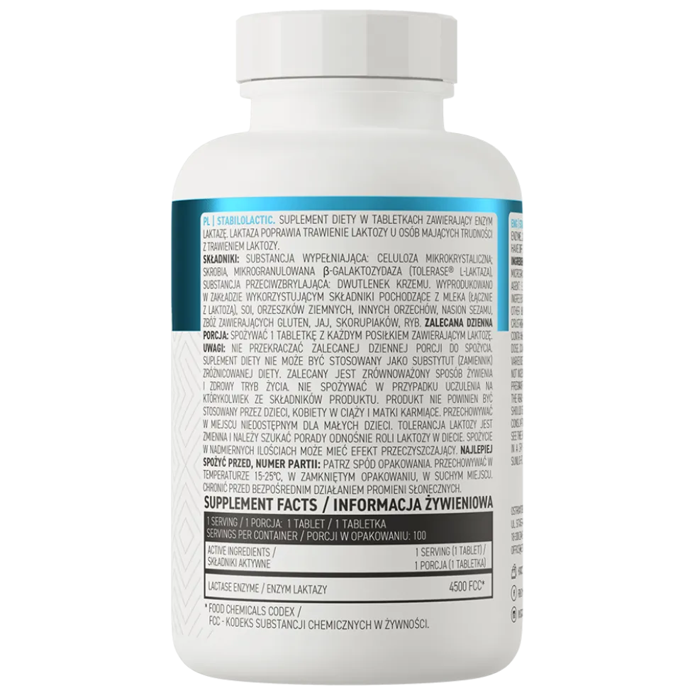 OstroVit Stabilolactic 100 tabletek