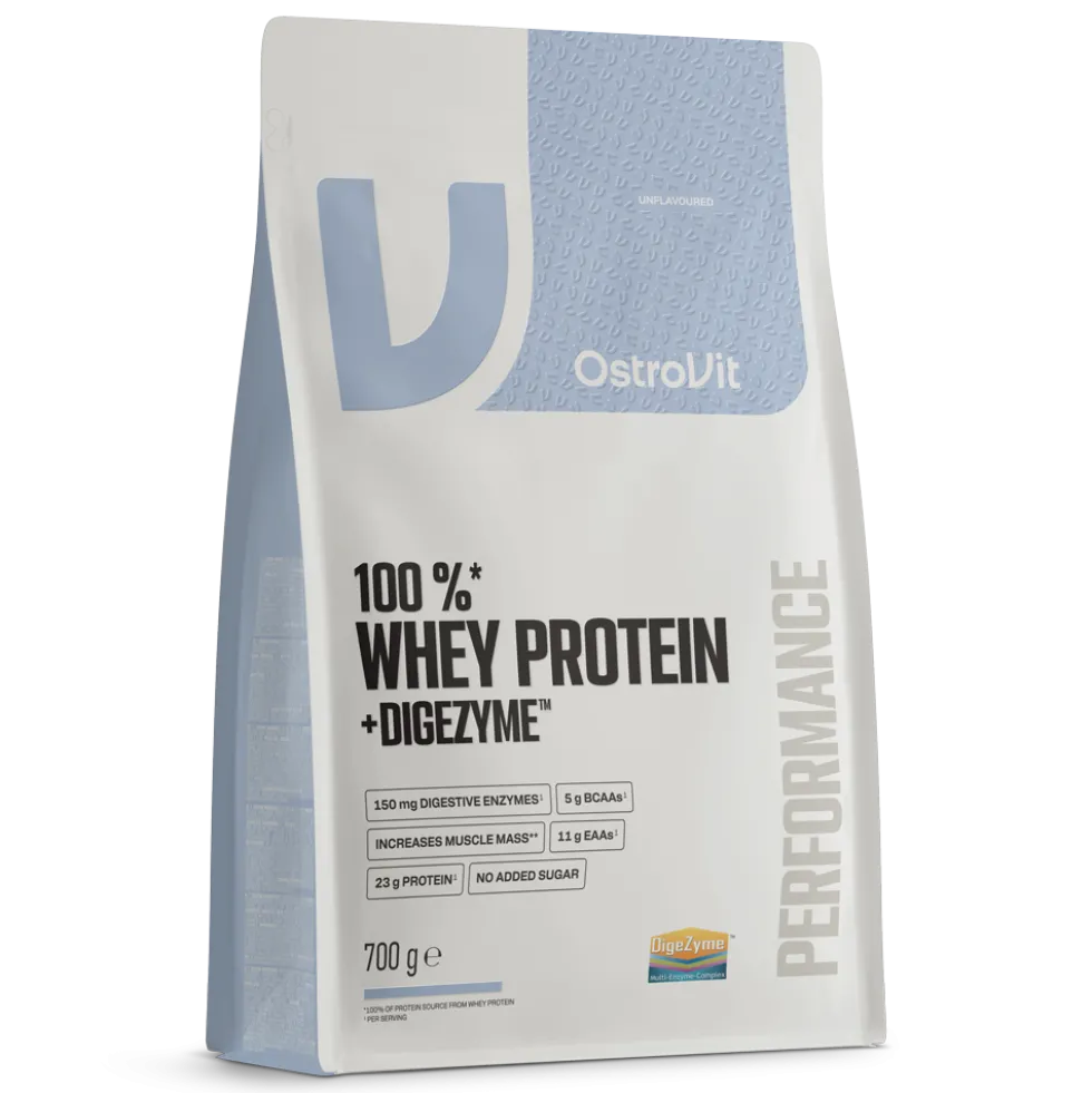 OstroVit 100% Whey Protein + Digezyme 700 g