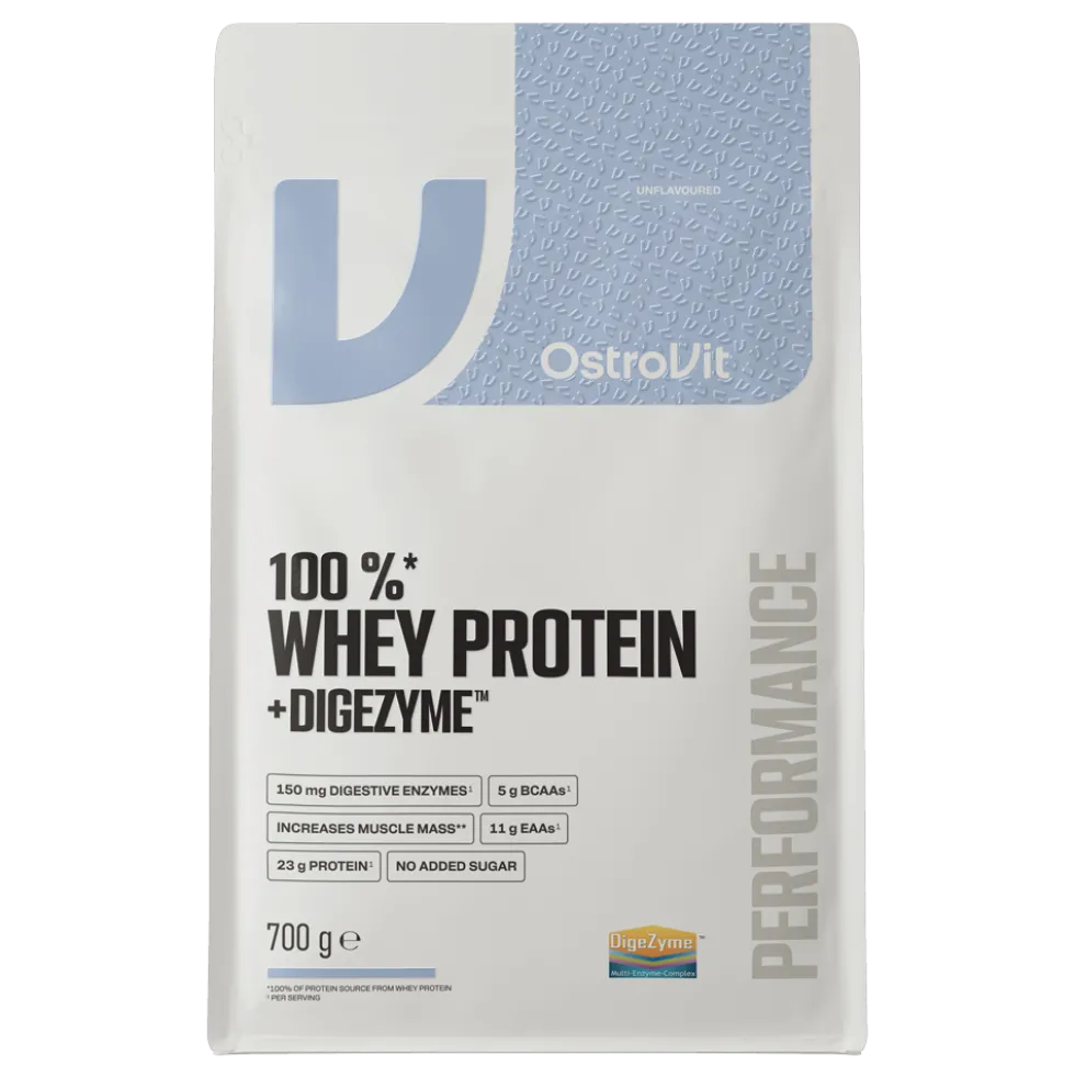 OstroVit 100% Whey Protein + Digezyme 700 g