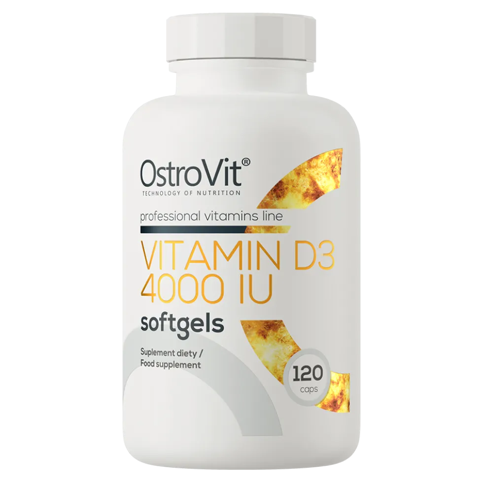OstroVit Witamina D3 4000 IU 120 kapsułek