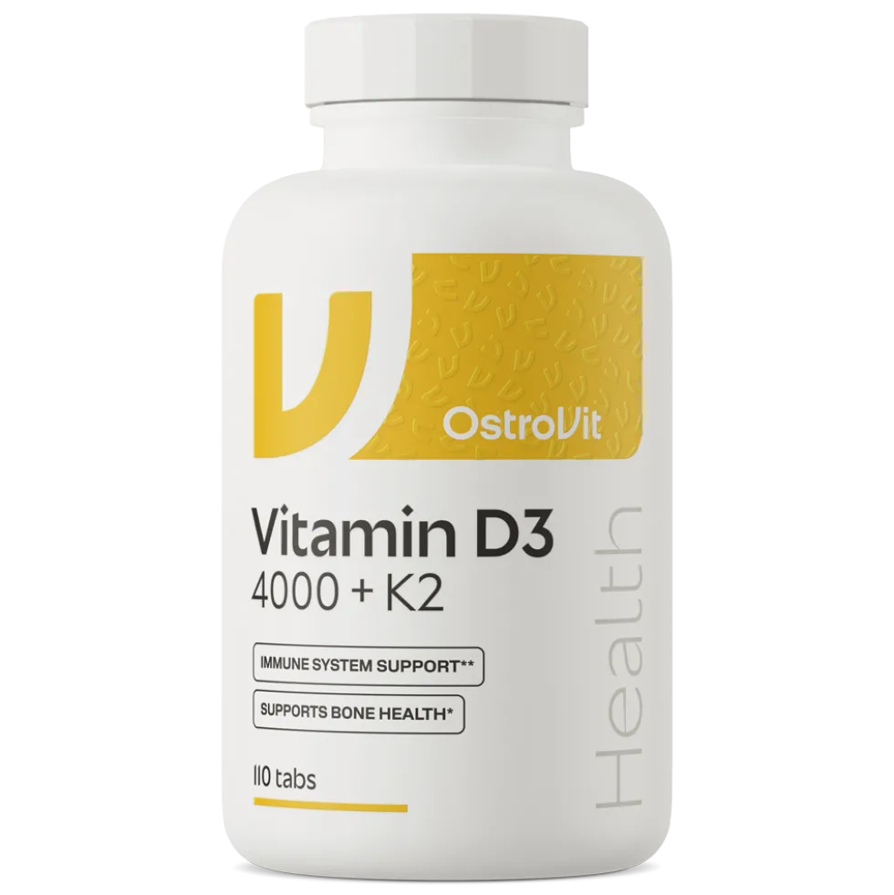 OstroVit Witamina D3 4000 IU + K2 110 tabletek
