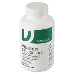 OstroVit Witamina D3 4000 IU + K2 VEGE 120 kapsułek