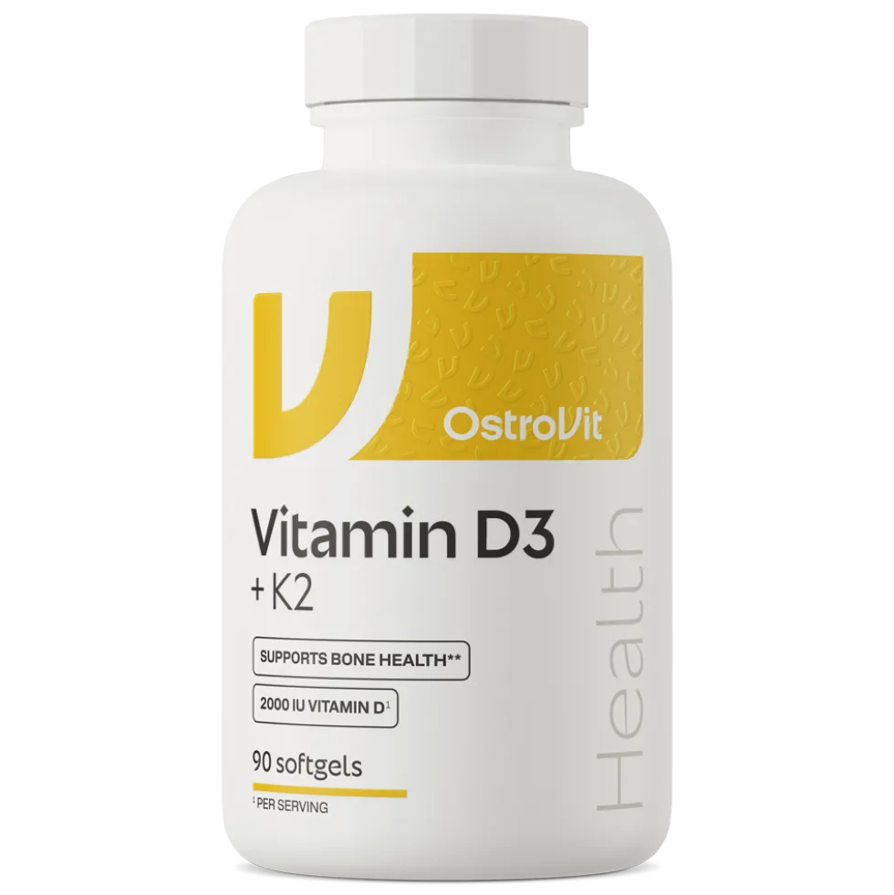 OstroVit Witamina D3 + K2 90 kapsułek