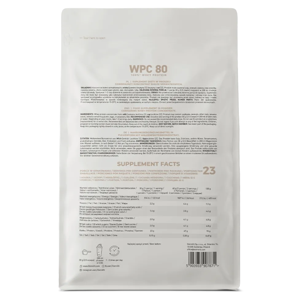 OstroVit WPC 80 700 g