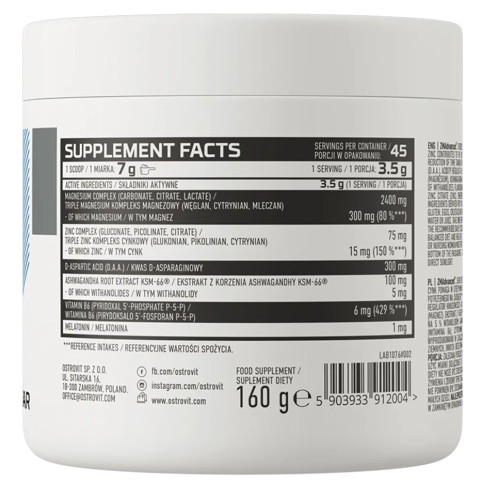 OstroVit ZMAdvanced 160 g